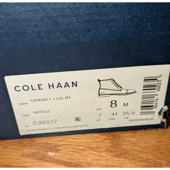 Quiet Luxury Cole Haan Grand+ Lug Chukka Boots Brown Leather NIB Men\'s 8.5‎ main image 5